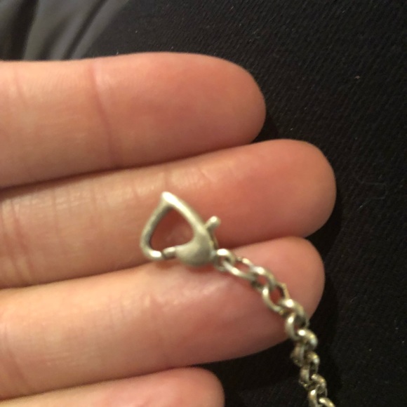 Martine Webster silver key heart lock charm necklace - Picture 6 of 10